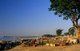 Burma / Myanmar: Late afternoon on the Mandalay waterfront and the Irrawaddy River